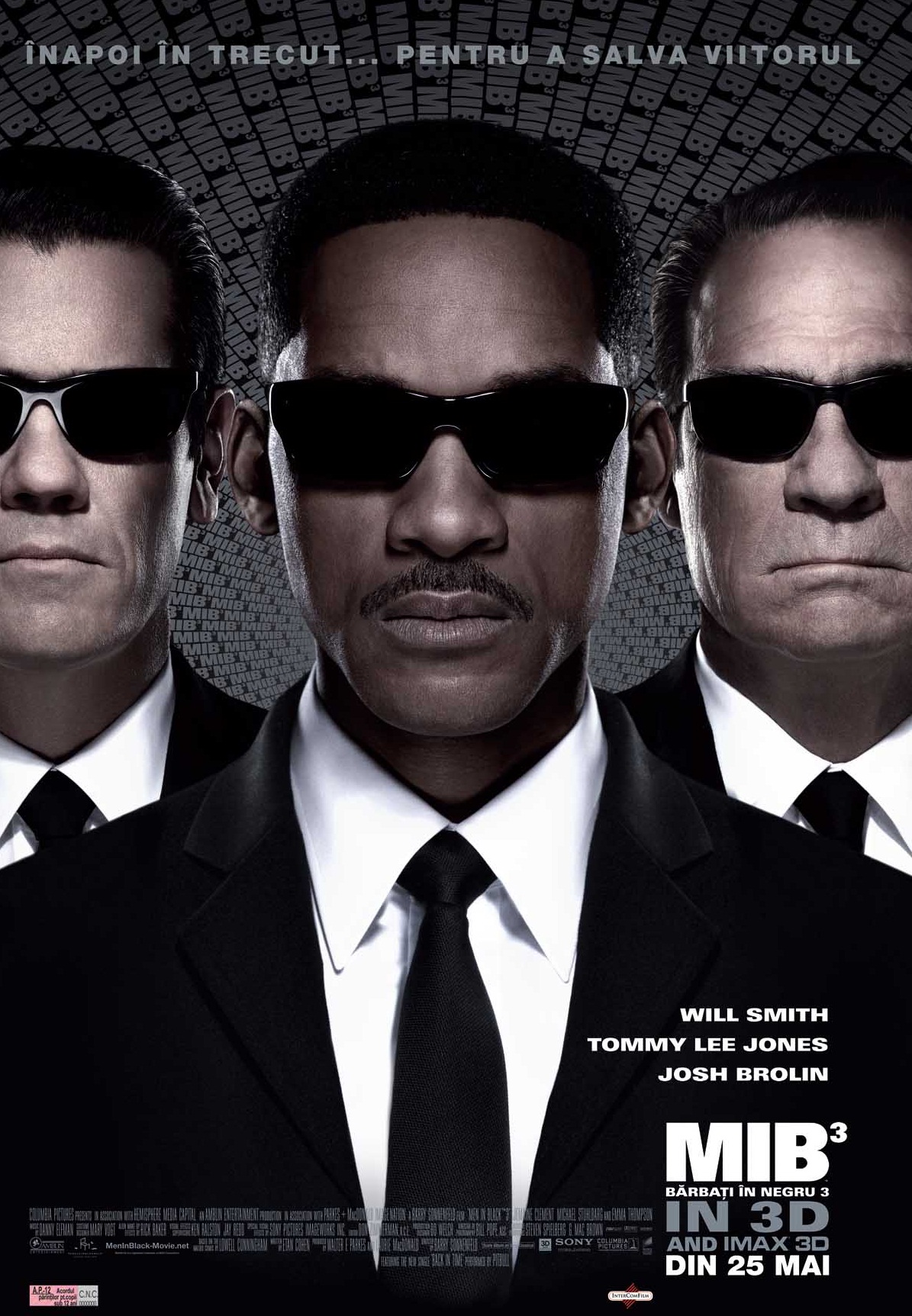 Men In Black 3 (2012) – un film fain, fără percheziții
